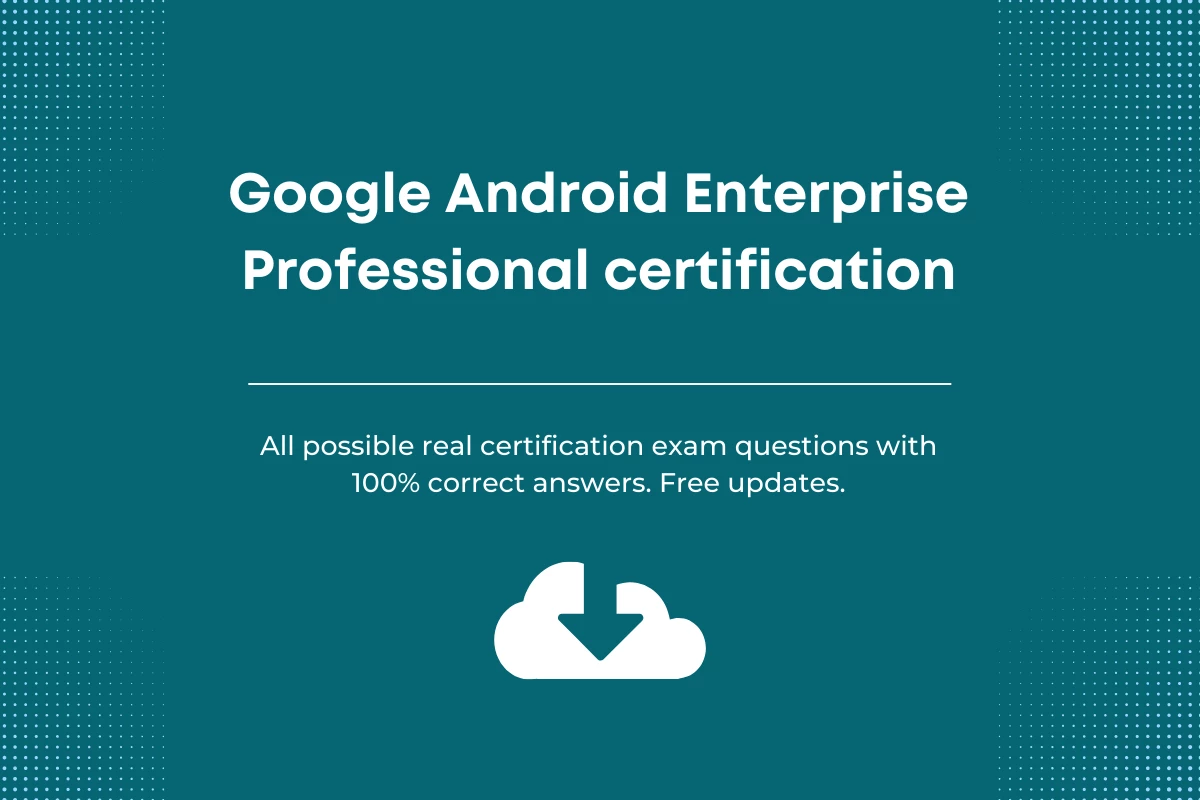 Android enterprise professional exam answers