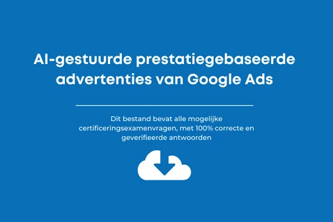 Antwoorden: Assessment voor AI-gestuurde prestatiegebaseerde advertenties van Google Ads
