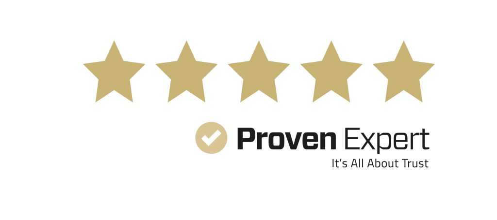 ProvenExpert — 5-star rated
