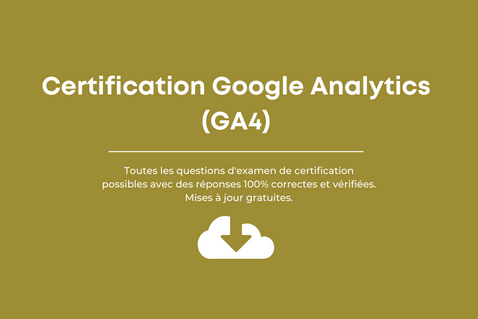 Réponses de Certification Google Analytics IQ