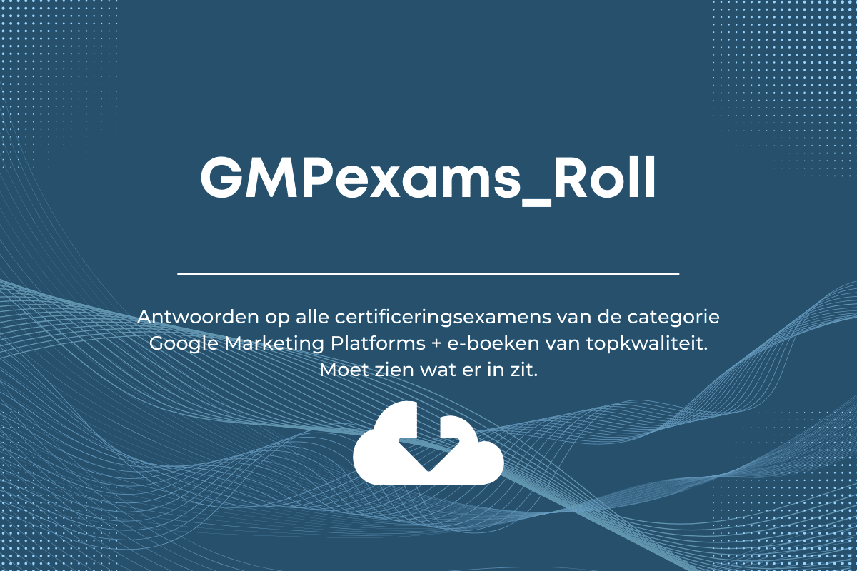 Speciale aanbieding Google GMP_Roll
