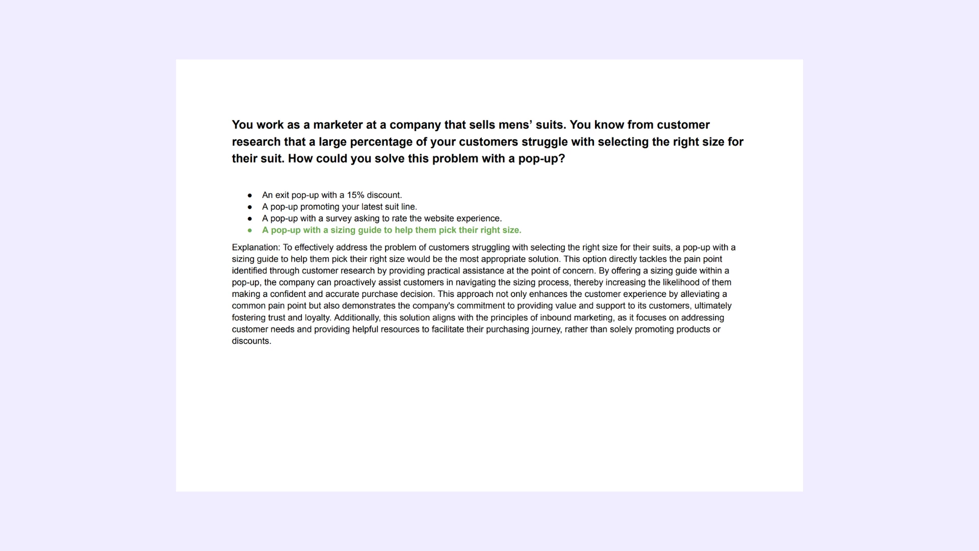 Answers hub spot social media marketing 2 certification ExamRoll