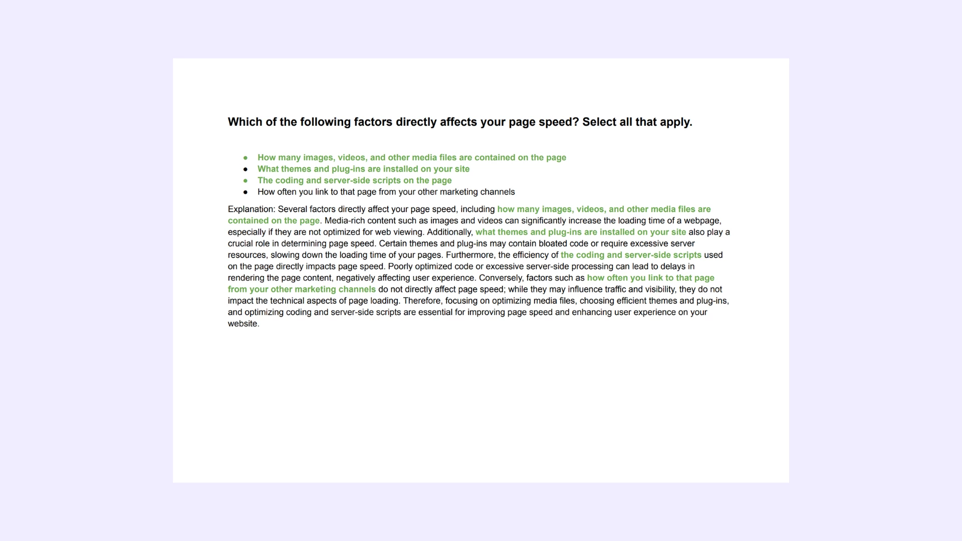 Answers hub spot social media marketing 2 certification ExamRoll