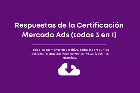 Respuestas de Certificación Mercado Ads
