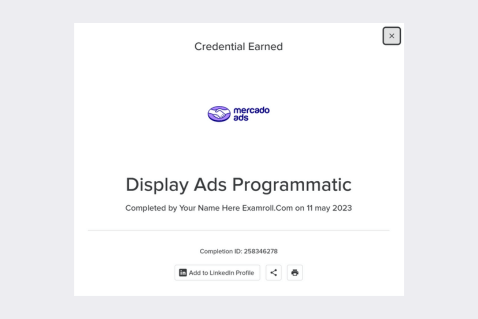Certificación en Display Ads Programmatic. Respuestas del examen