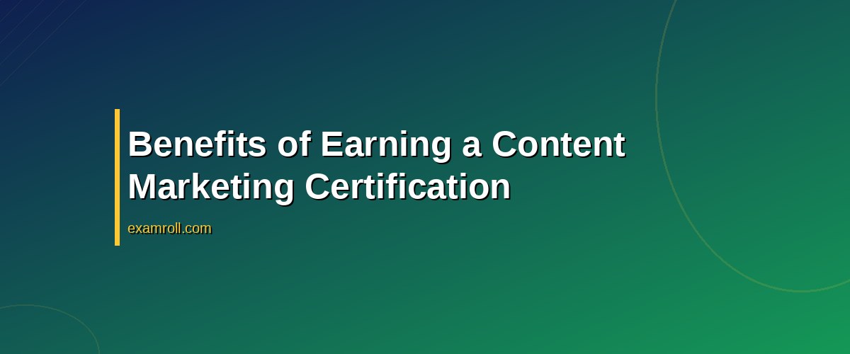 Mastering Content Strategy with Semrush Content Marketing Certification – Benefits of Earning a Content Marketing Certification